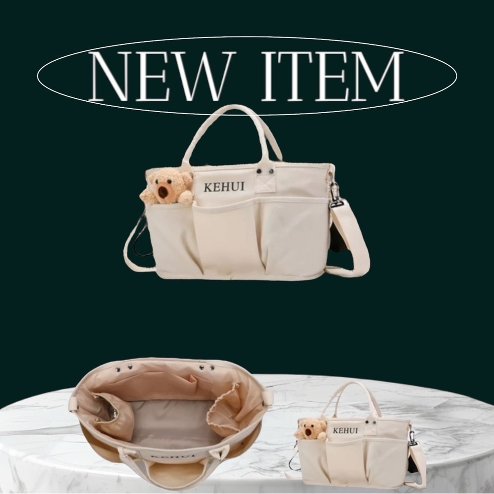 Mini Diaper bag / Doggie bag / beach bag - Picture 2 of 8